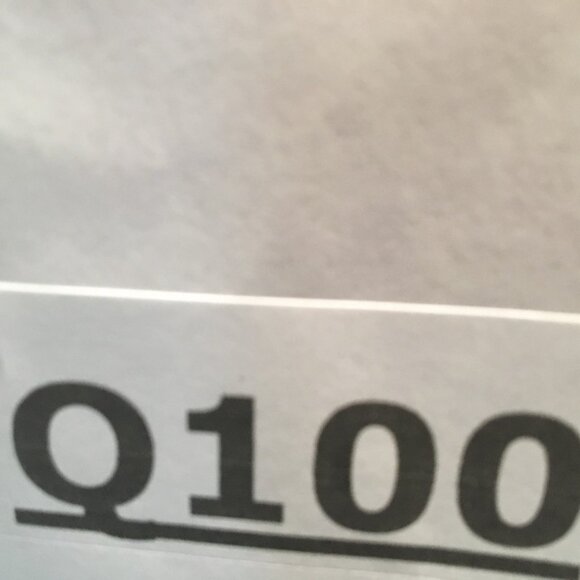 LUX Jeans 32 14 Mid Rise Straight Light Wash Leopard Print Stretch Blue Made USA - Picture 12 of 12